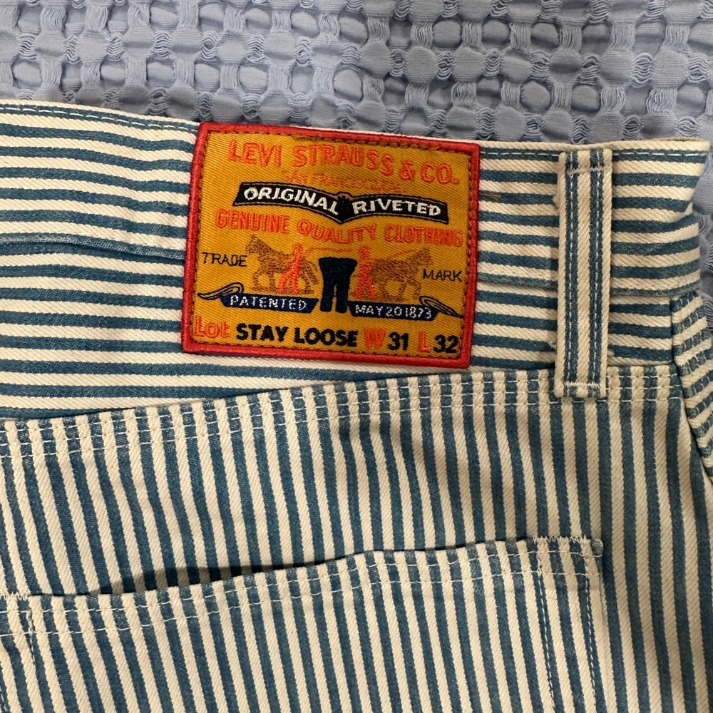 Levi Strauss & Co. Striped Jeans